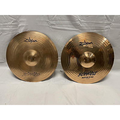 Zildjian Used Zildjian 14in Scimitar Hi Hat Pair Cymbal