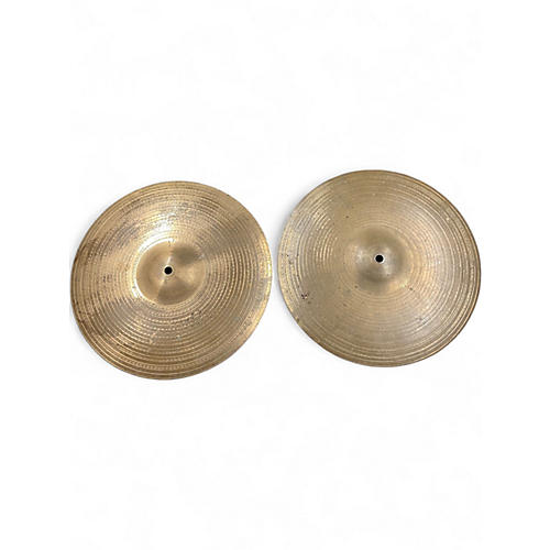 Used Zildjian 14in Scimitar Hi Hat Pair Cymbal 33