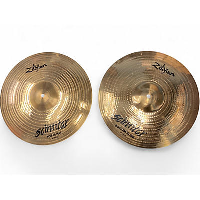 Used Zildjian 14in Scimitar Hi Hat Pair Cymbal