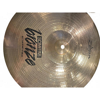 Used Zildjian 14in Scimitar Hi Hat Pair Cymbal