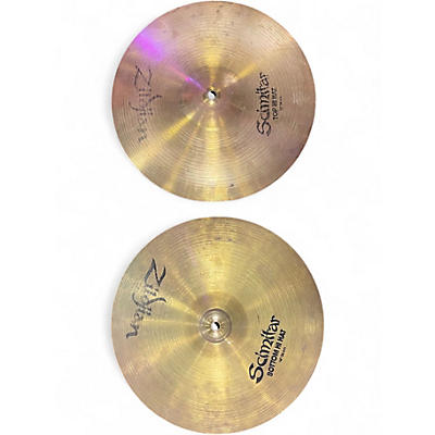 Used Zildjian 14in Scimitar Hi Hat Pair Cymbal