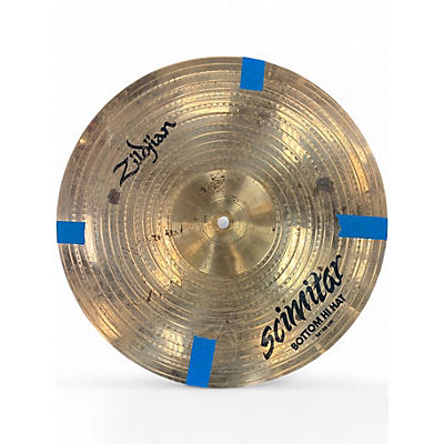 Used Zildjian 14in Scimitar Hi Hat Pair Cymbal