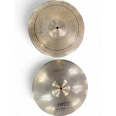 Used Zildjian 14in Scimitar Hi Hat Pair Cymbal