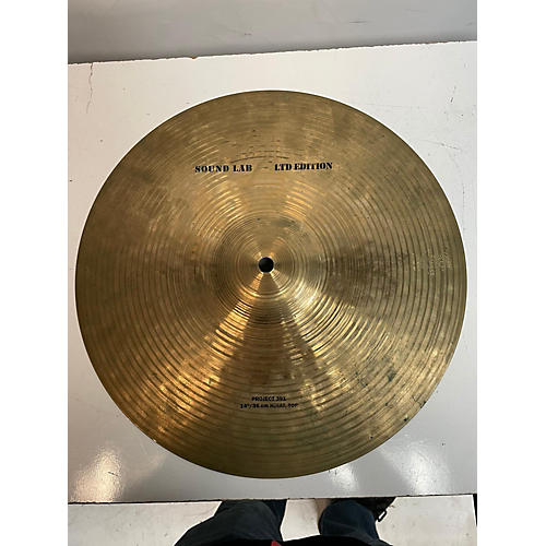 Zildjian Used Zildjian 14in Sound Lab Project 391 Hi Hat Top Cymbal 33