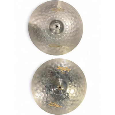 Used Zildjian 14in TITANIUM ROCK HIHAT PAIR Cymbal