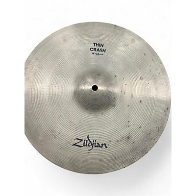 Used Zildjian 14in Thin Crash Cymbal
