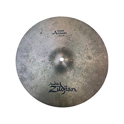 Used Zildjian 14in Thin Crash Cymbal