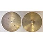 Used Zildjian Used Zildjian 14in Vintage Hi Hats Cymbal 33