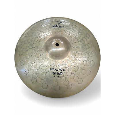 Used Zildjian 14in Z Custom Dyno Beat Hi Hat Bottom Cymbal