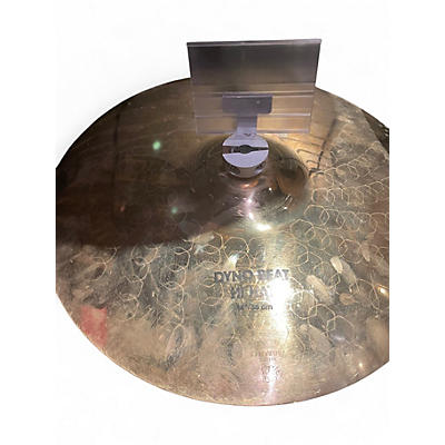 Used Zildjian 14in Z Custom Dyno Beat Hi Hat Cymbal