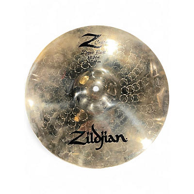 Used Zildjian 14in Z Custom Dyno Beat Hi Hat Cymbal