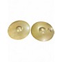 Used Zildjian 14in Z Custom Dyno Beat Hi Hat Pair Cymbal 33