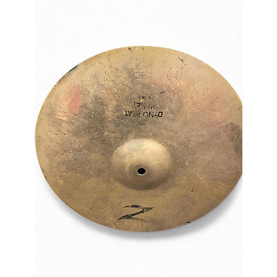 Used Zildjian 14in Z Custom Dyno Beat Hi Hat TOP Cymbal