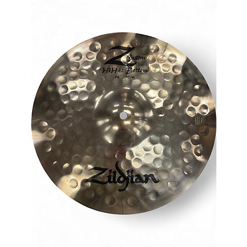 Used Zildjian 14in Z Custom Hi Hat Bottom Cymbal 33