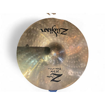 Used Zildjian 14in Z Custom Hi Hat Pair Cymbal