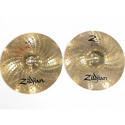 Used Zildjian 14in Z Custom Hi Hat Pair Cymbal