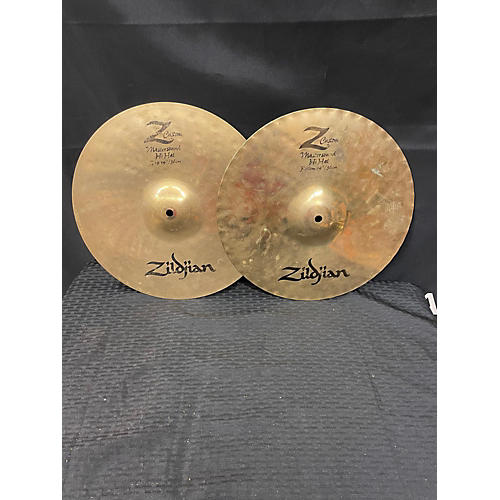 Zildjian Used Zildjian 14in Z Custom Mastersound Hi Hat Pair Cymbal 33