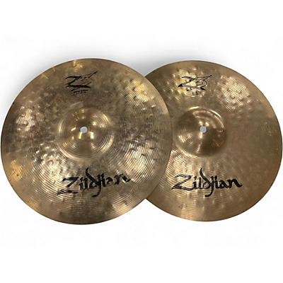 Used Zildjian 14in Z3 Hi Hat Pair Cymbal