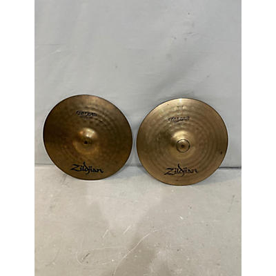 Zildjian Used Zildjian 14in ZBT Hi Hat Pair Cymbal