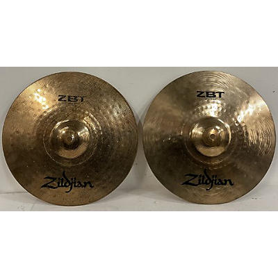 Zildjian Used Zildjian 14in ZBT Hi Hat Pair Cymbal