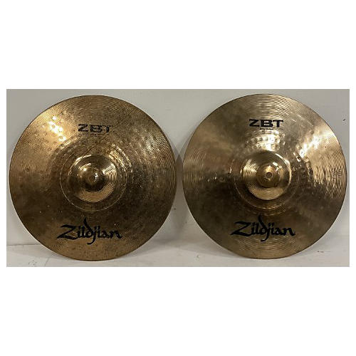 Zildjian Used Zildjian 14in ZBT Hi Hat Pair Cymbal 33