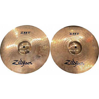 Zildjian Used Zildjian 14in ZBT Hi Hat Pair Cymbal