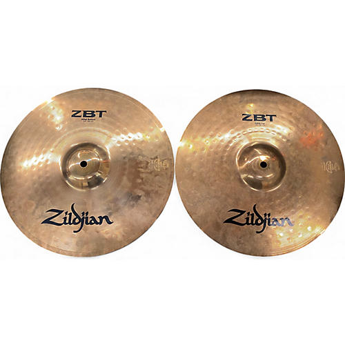 Zildjian Used Zildjian 14in ZBT Hi Hat Pair Cymbal 33