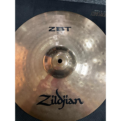 Zildjian Used Zildjian 14in ZBT Hi Hat Pair Cymbal