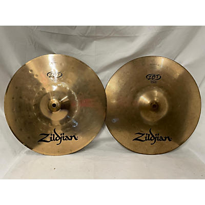 Zildjian Used Zildjian 14in ZBT Hi Hat Pair Cymbal