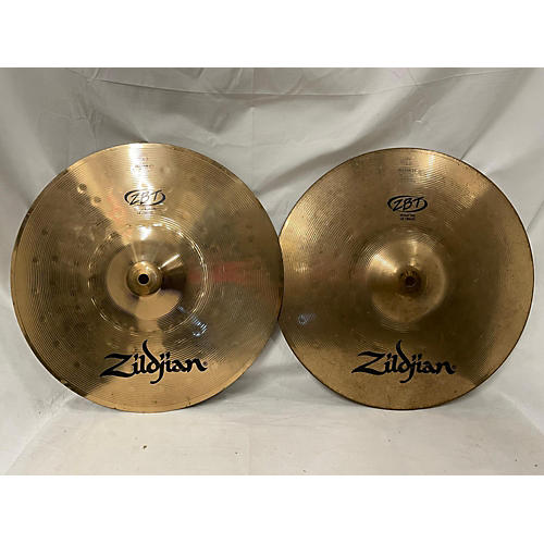 Zildjian Used Zildjian 14in ZBT Hi Hat Pair Cymbal 33