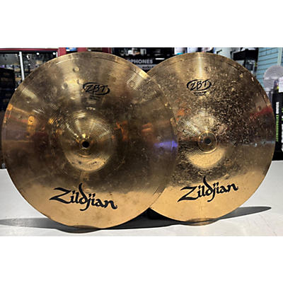 Zildjian Used Zildjian 14in ZBT Hi Hat Pair Cymbal