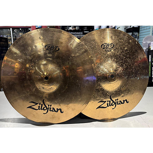 Zildjian Used Zildjian 14in ZBT Hi Hat Pair Cymbal 33