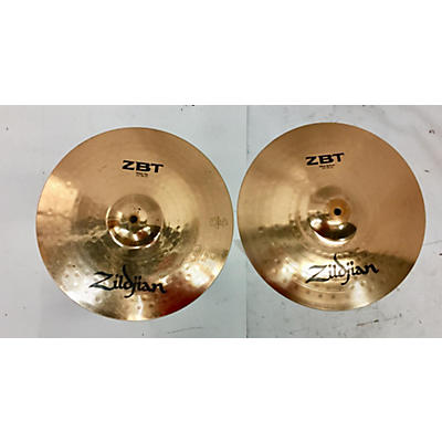 Zildjian Used Zildjian 14in ZBT Hi Hat Pair Cymbal