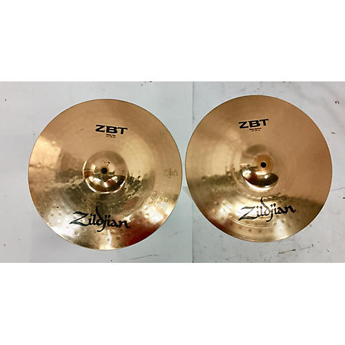 Zildjian Used Zildjian 14in ZBT Hi Hat Pair Cymbal 33