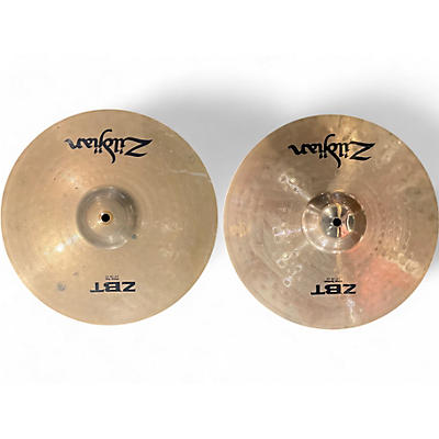 Zildjian Used Zildjian 14in ZBT Hi Hat Pair Cymbal