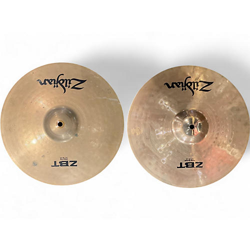 Zildjian Used Zildjian 14in ZBT Hi Hat Pair Cymbal 33