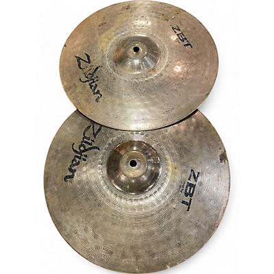 Zildjian Used Zildjian 14in ZBT Hi Hat Pair Cymbal