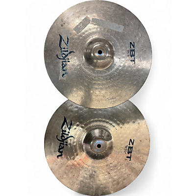 Zildjian Used Zildjian 14in ZBT Hi Hat Pair Cymbal