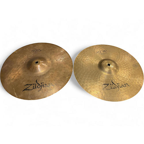 Used Zildjian 14in ZBT Hi Hat Pair Cymbal 33