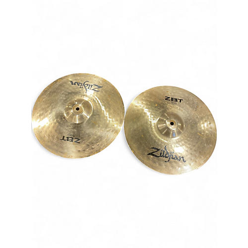 Used Zildjian 14in ZBT Hi Hat Pair Cymbal 33