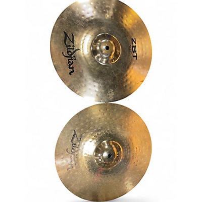 Used Zildjian 14in ZBT Hi Hat Pair Cymbal