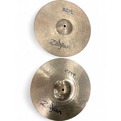Used Zildjian 14in ZBT Hi Hat Pair Cymbal