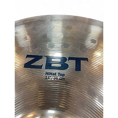Used Zildjian 14in ZBT Hi Hat Pair Cymbal