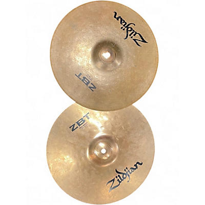 Used Zildjian 14in ZBT Hi Hat Pair Cymbal