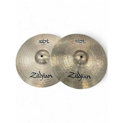 Used Zildjian 14in ZBT Hi Hat Pair Cymbal