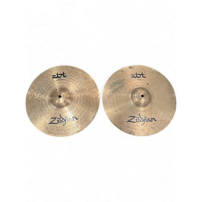 Used Zildjian 14in ZBT Hi Hat Pair Cymbal