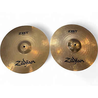 Used Zildjian 14in ZBT Hi Hat Pair Cymbal