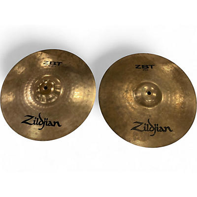 Used Zildjian 14in ZBT Hi Hat Pair Cymbal