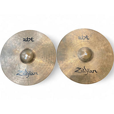 Used Zildjian 14in ZBT Hi Hat Pair Cymbal