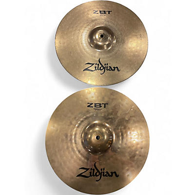 Used Zildjian 14in ZBT Hi Hat Pair Cymbal
